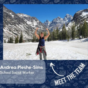 Photo of Andrea Pleshe-Sims, School Social Worker at West Michigan Academy of Environmental Science