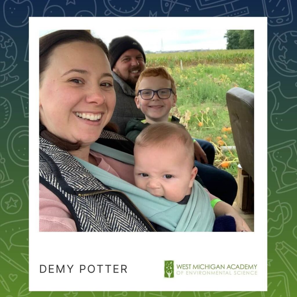 Photo of West Michigan Academy of Environmental Science Kindergarten Teacher Demy Potter