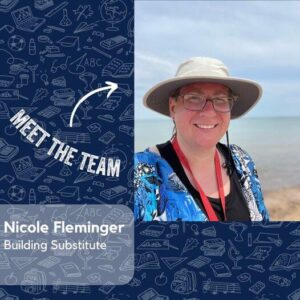 Photo of West Michigan Academy of Environmental Science's Building Substitute, Nicole Fleminger.